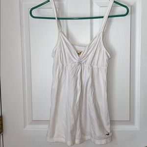 Hollister White Tank